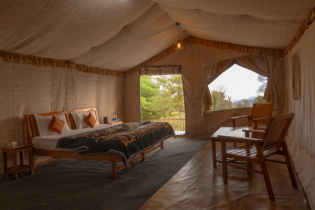 Swiss Luxury Tent at Camp Kelang